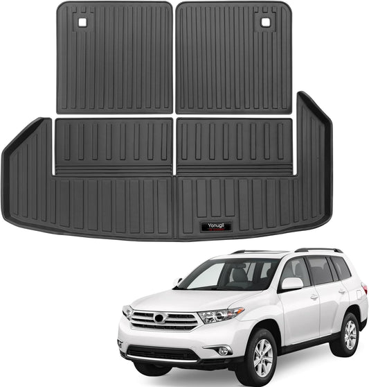 Custom Cargo Mats for 2008-2013 Toyota Highlander - All Weather