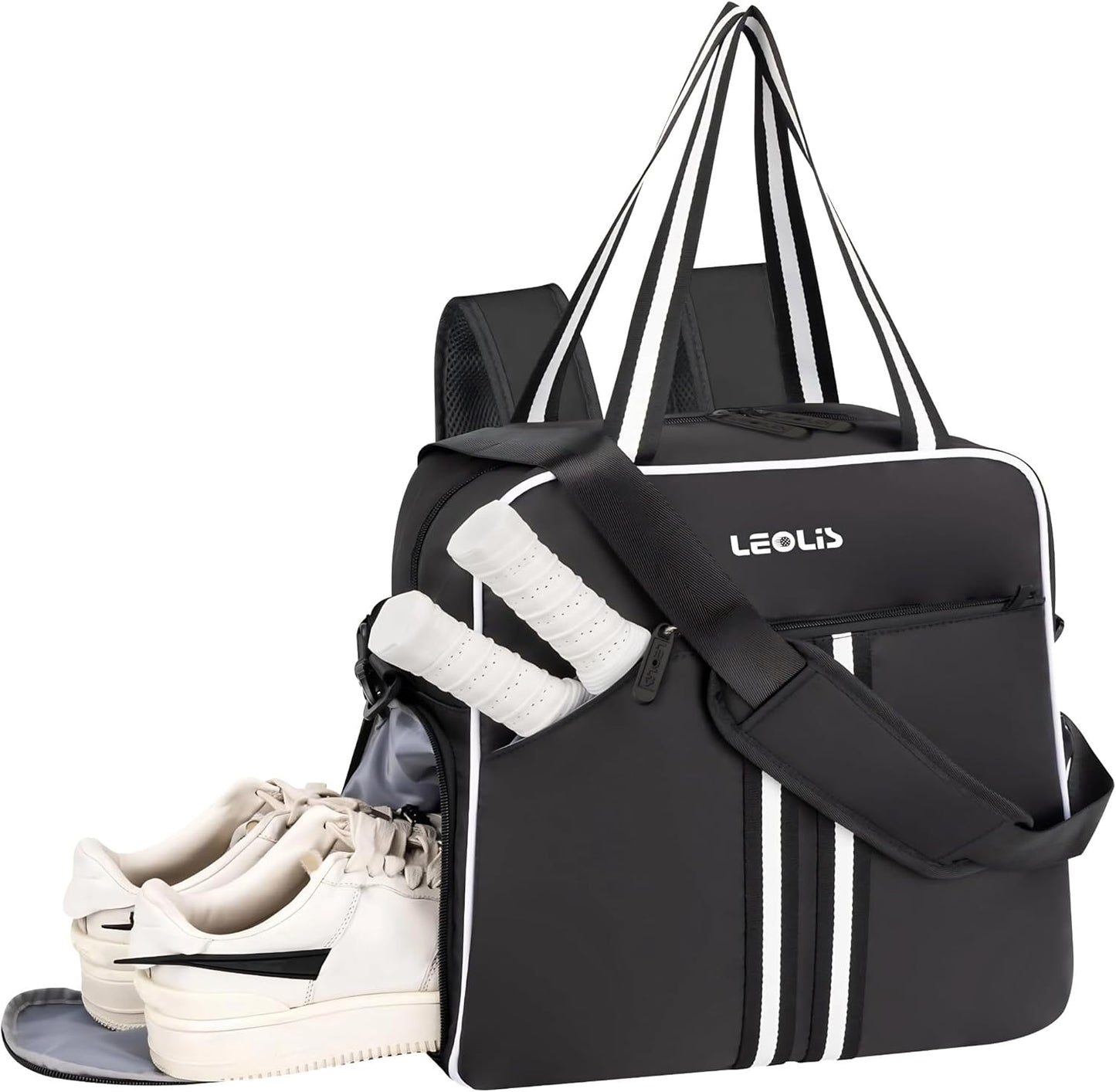 Versatile Pickleball Bag with Shoe Compartment & Wet Pocket