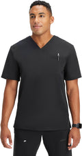 Fabletics Men's Helix 1-Pocket Scrub Top - MotionTech Semi-Slim Fit