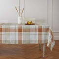 Solino Home Linen Plaid Square Tablecloth 50 x 50 in - Fall Harvest