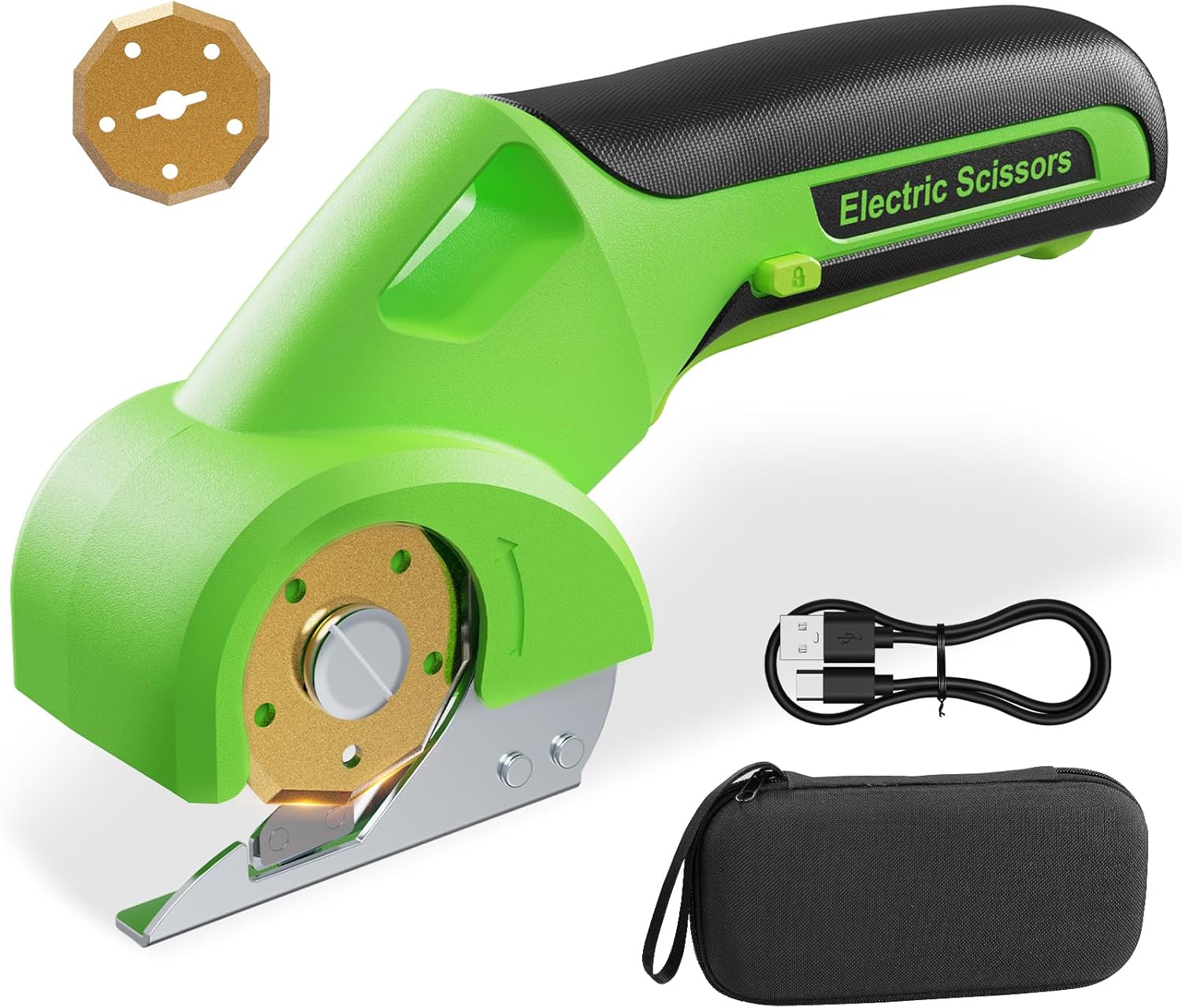 4V Cordless Cardboard Cutter with Titanium Blades for Precision