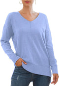 Fashionable Women's Lightweight Sweater with Batwing Sleeves