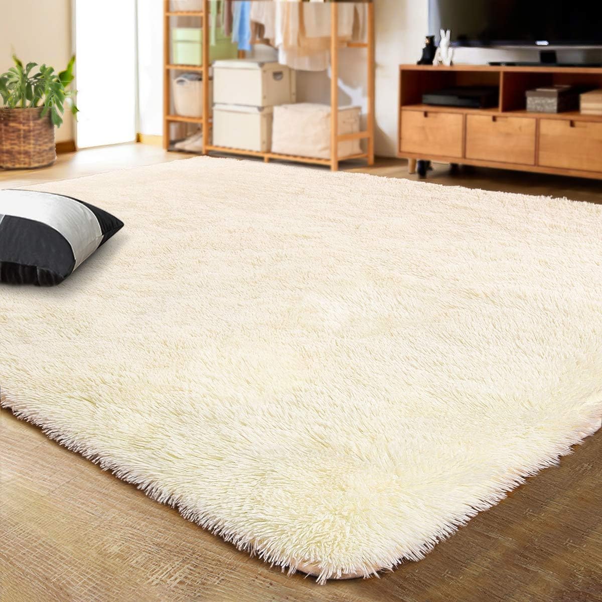 LOCHAS Ultra Soft Indoor Modern Area Rugs for Cozy Living Rooms