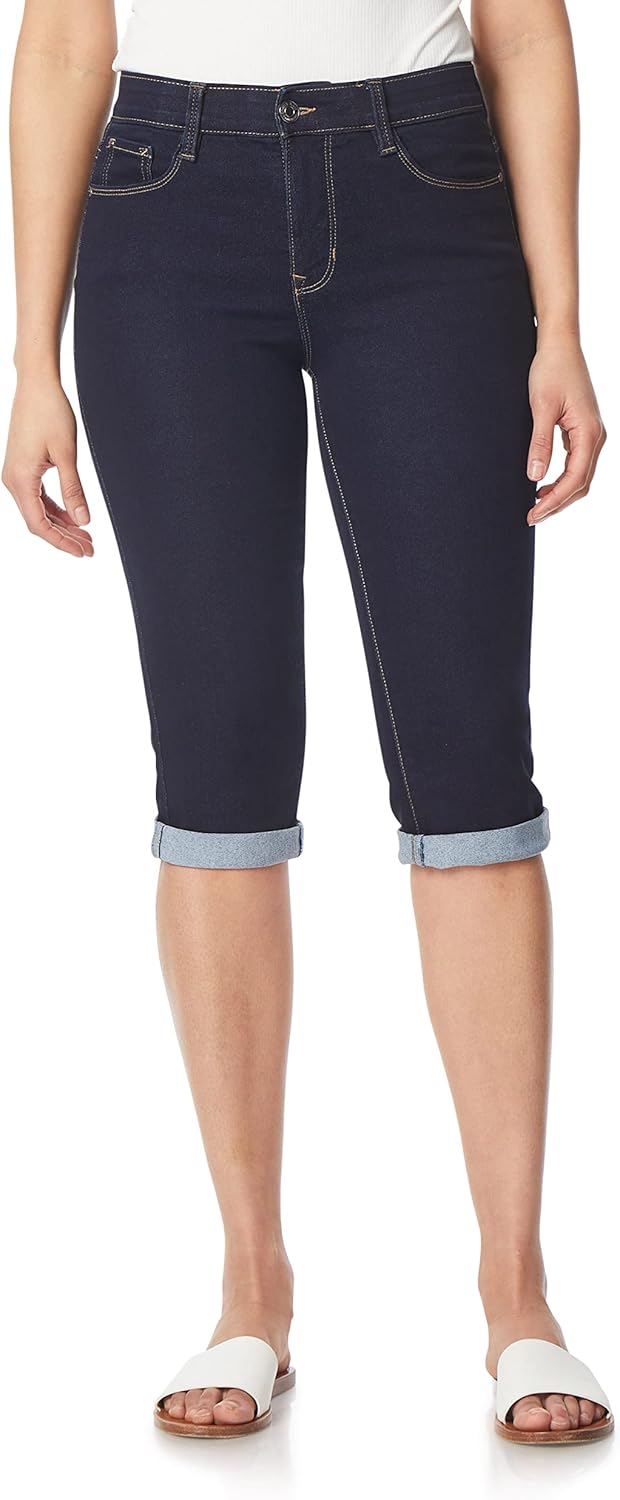 Angels Forever Young Women's 360 Sculpt 17in Capri Jeans