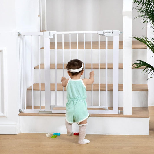 Extra Wide Auto Close Baby Gate for Safety