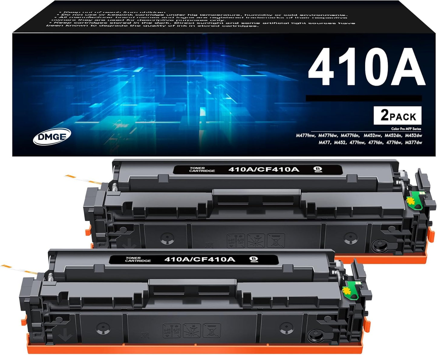 410A Toner Cartridge Replacement for HP Color LaserJet Pro Series