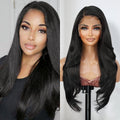 GLAM21USA HD Lace Front Straight Curly Wig for Stunning Styles