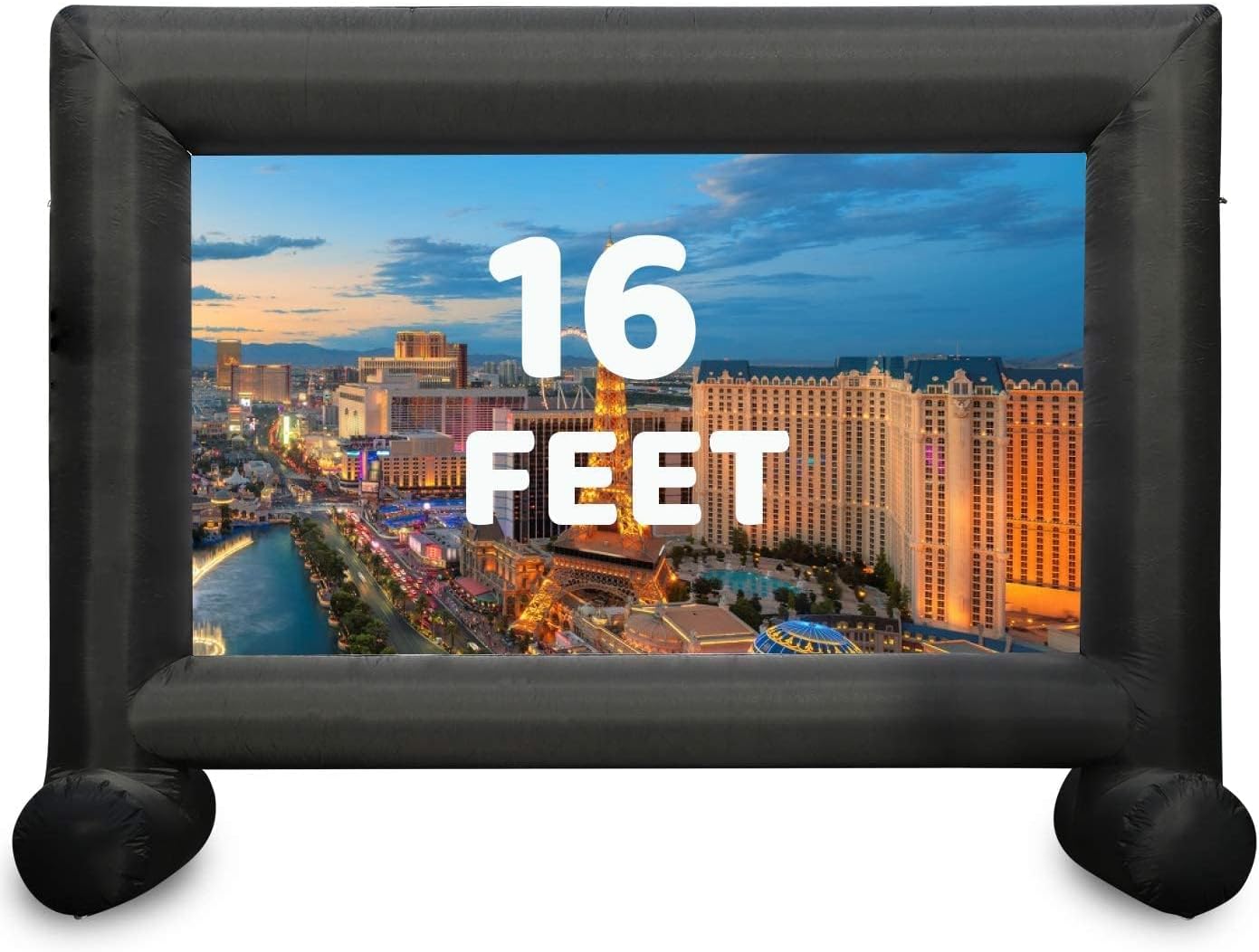 16Ft Inflatable Movie Projector Screen for Home Theater Fun