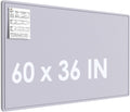 Extra Large Felt Bulletin Board 60in x 36in - Foldable Vision Board