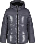 Calvin Klein Boys Heavyweight Hooded Bubble Jacket with Fleece Lining