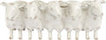 Resin Sheep Planter with Distressed Finish - Charming Cottage Accent
