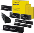 PSA Sanding Block Kit of 7 - Flexible Hand Abrasives for Auto and Wood