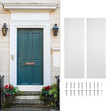 Door Kick Plate 10 x 30 in - Durable Anodized Aluminum Protection