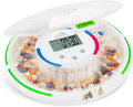 Automatic Pill Dispenser with 28-Day Organizer - Easy Alerts