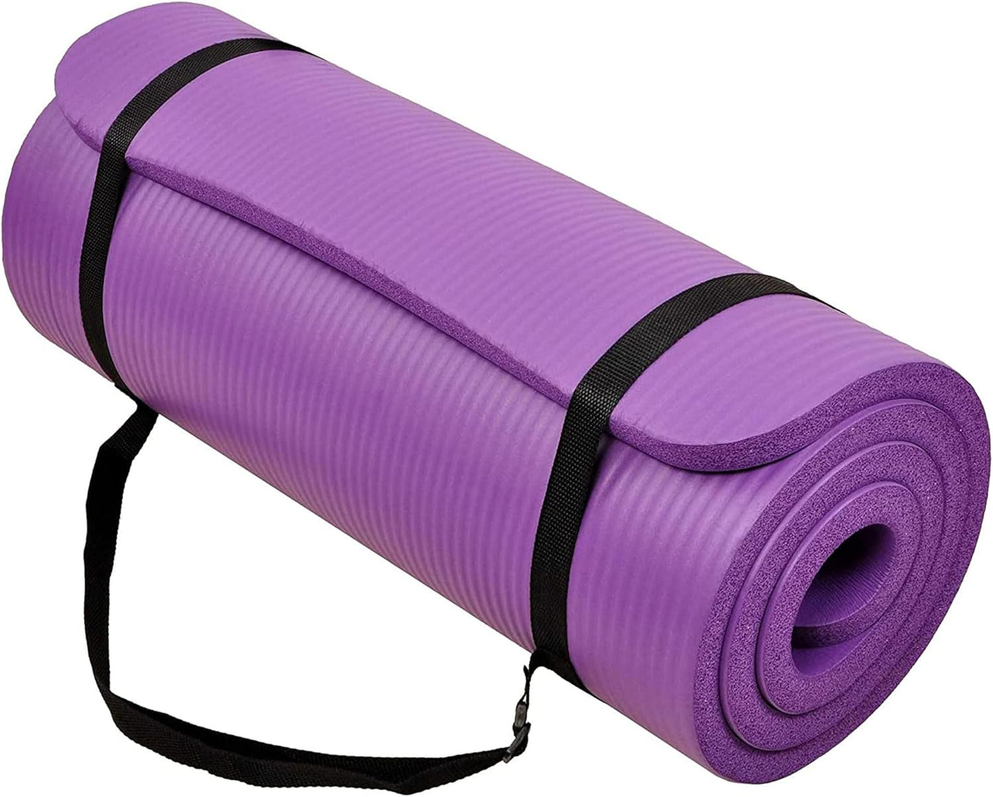 BalanceFrom 1 Thick Yoga Mat - Comfort & Support