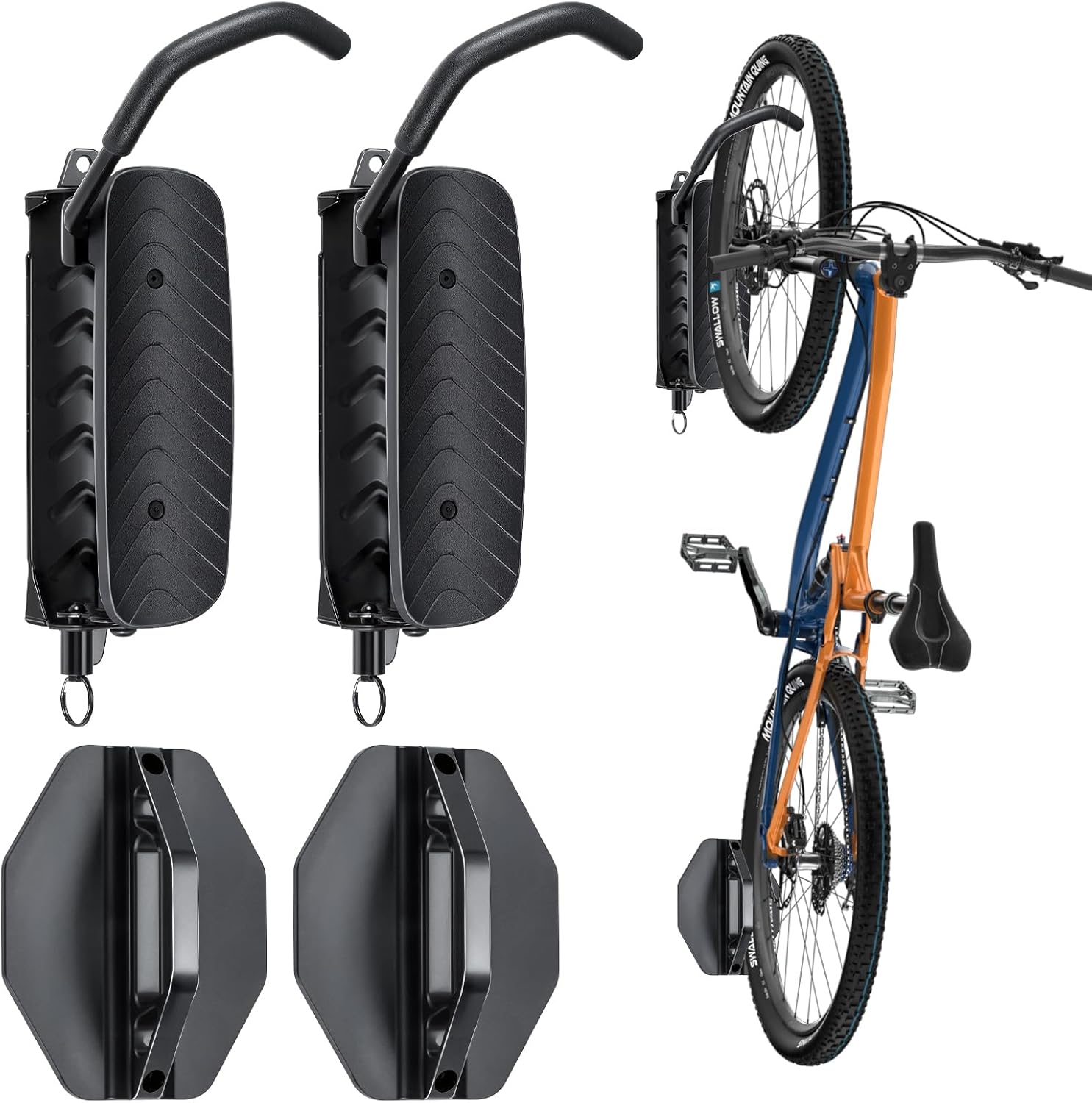 Sturdy Bike Rack Garage Wall Mount for Space-Saving Storage