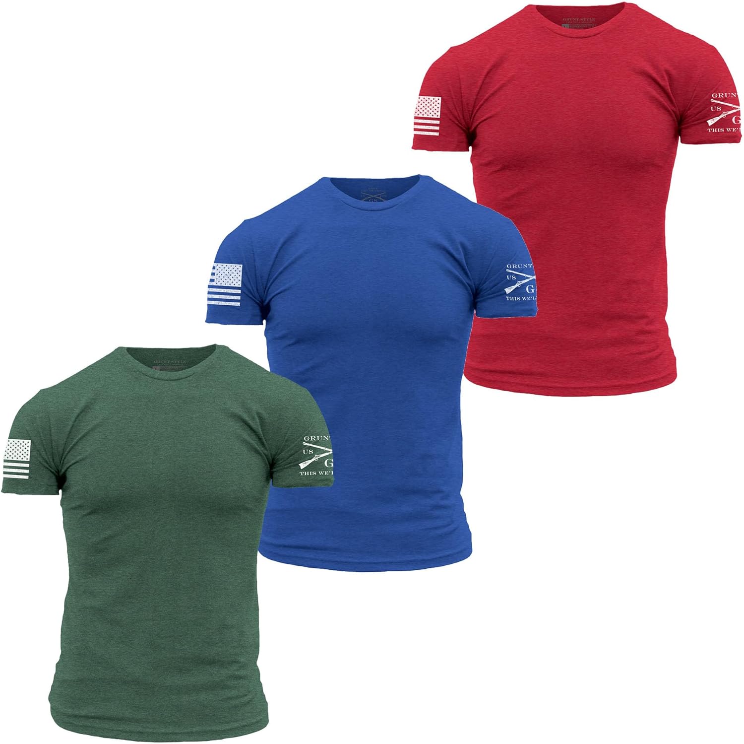 Grunt Style Basic Crew T-Shirt Pack for Ultimate Comfort