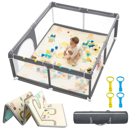 dearlomum Extra Large Baby Playpen: Safe Play Area