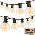 Brightever 120ft G40 Outdoor LED Globe String Lights - Extra Long