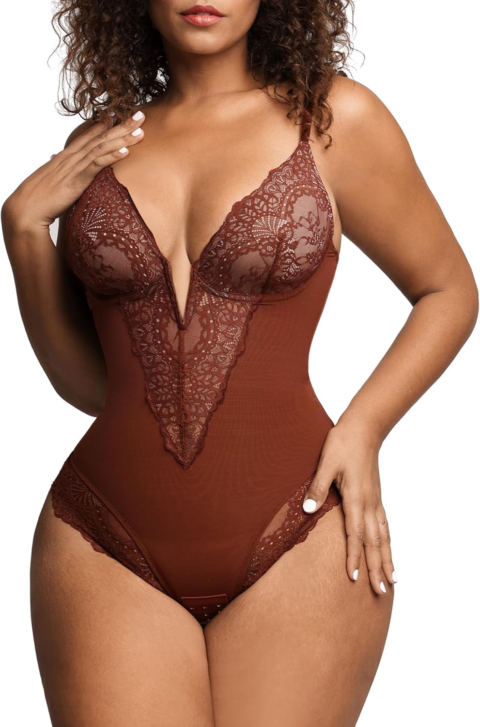 Popilush Shapewear Bodysuits for Women with Tummy Control