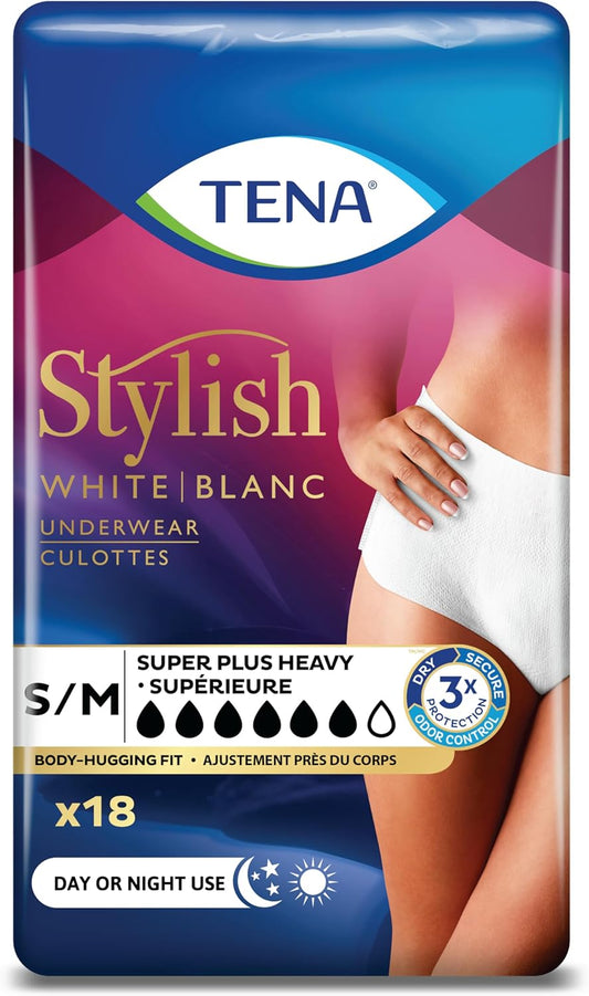 TENA Super Plus Absorbency Women's Incontinence Underwear - Stay Protected All Day!