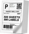 A4 Full Sheet Self Adhesive Shipping Labels 500 Sheets - High Value