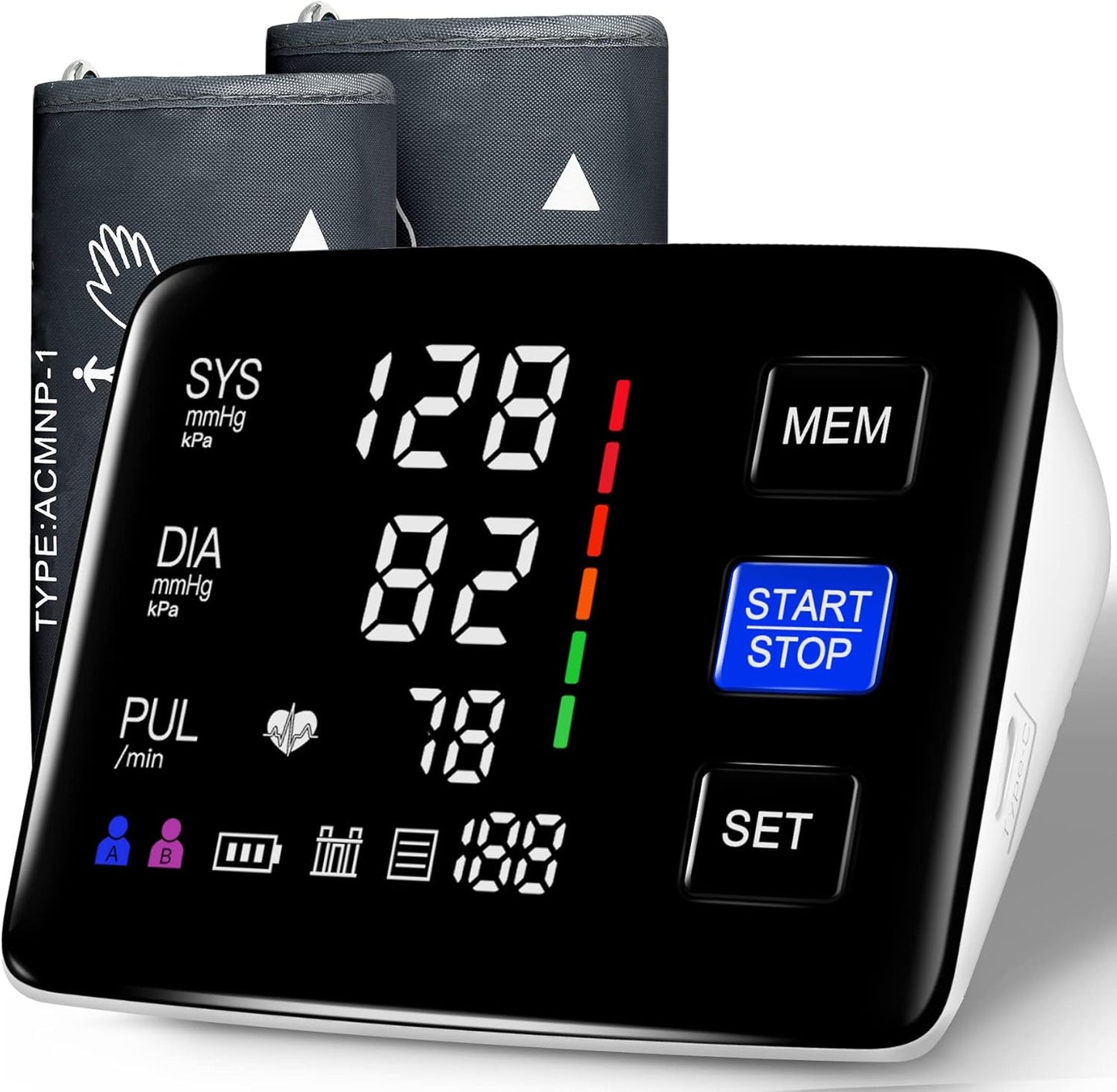 LIVAROCI Extra Large BP Monitor - Accurate Readings & Easy Viewing!