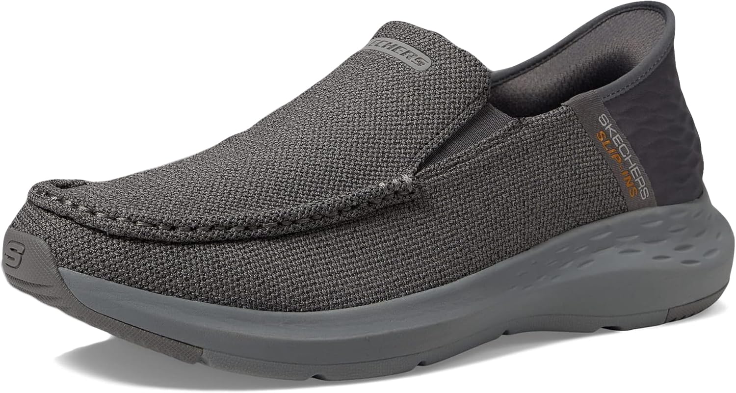 Skechers Mens Parson Ralven Slip-On with Air Cooled Comfort