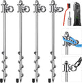 SELEWARE Heavy Duty Ground Anchors - Secure Anything, Anywhere!