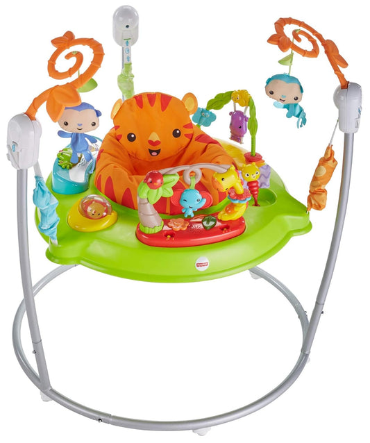Fisher-Price Tiger Time Jumperoo: Lights, Sounds & Toys