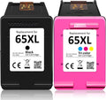 Printer 65XL for HP 65 Ink Cartridges Black/Color Combo Pack