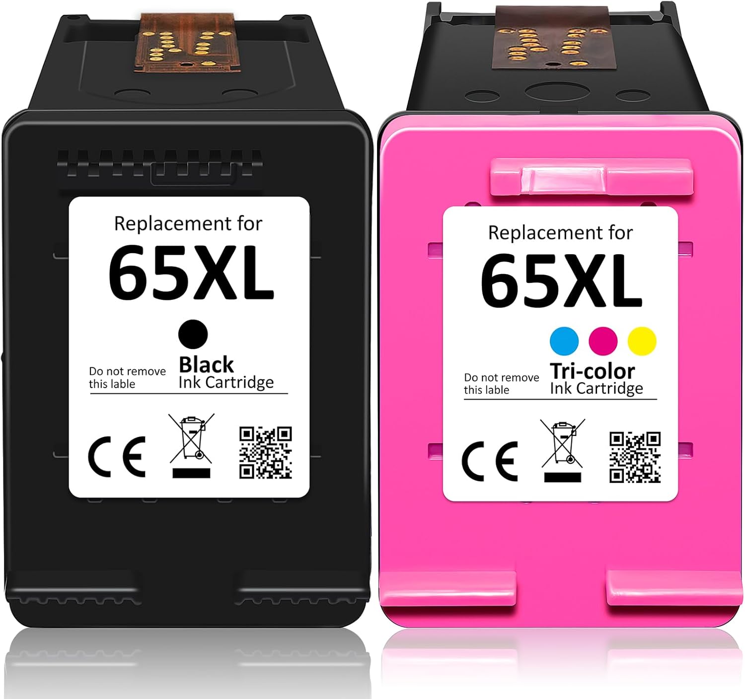 Printer 65XL for HP 65 Ink Cartridges Black/Color Combo Pack