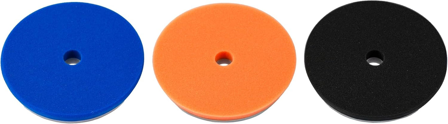 Lake Country 5.5 HDO Foam Polishing Pad Kit for Car Buffing