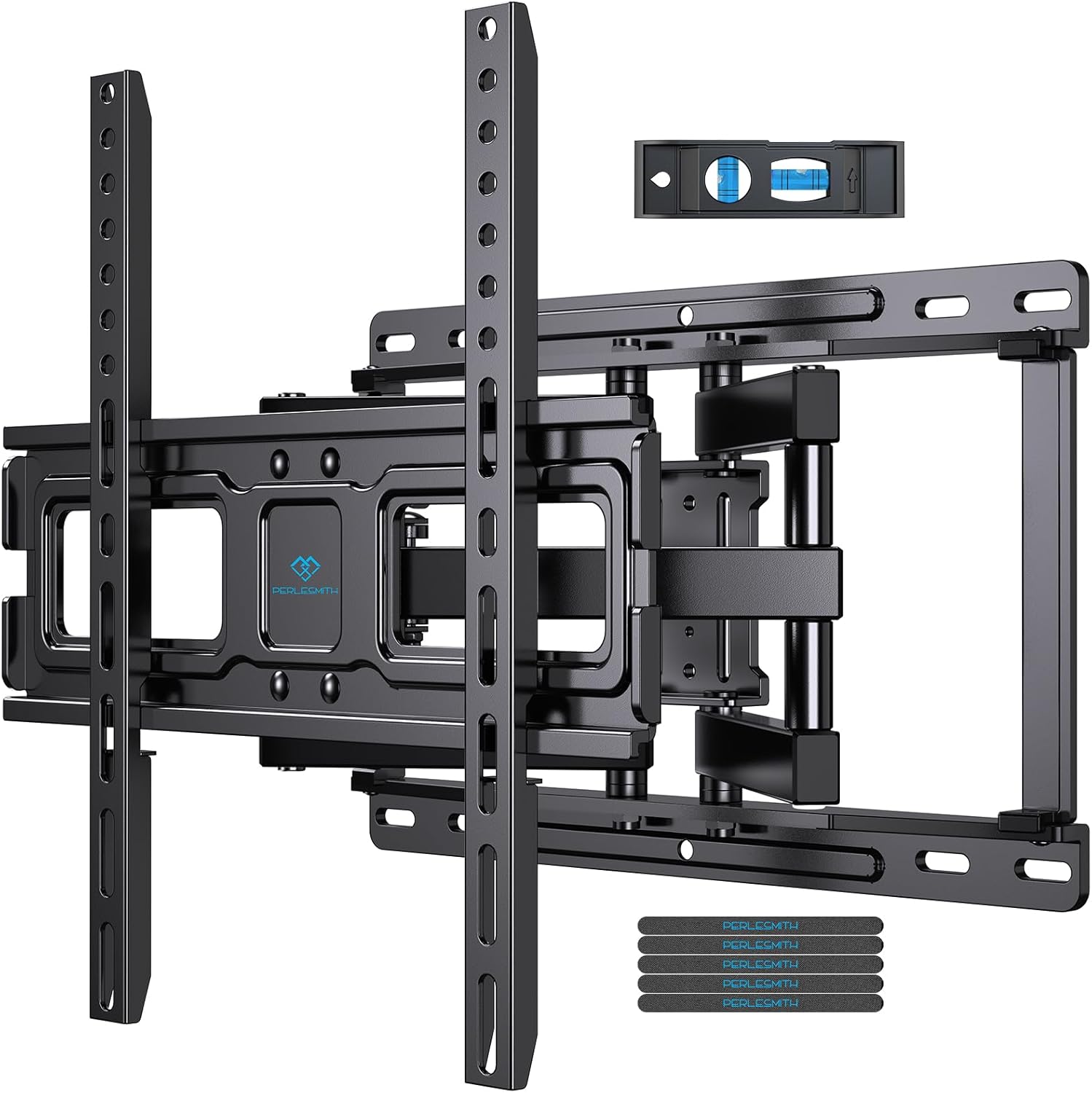 PERLESMITH Full Motion TV Wall Mount - Swivels & Tilts for Perfect Viewing!