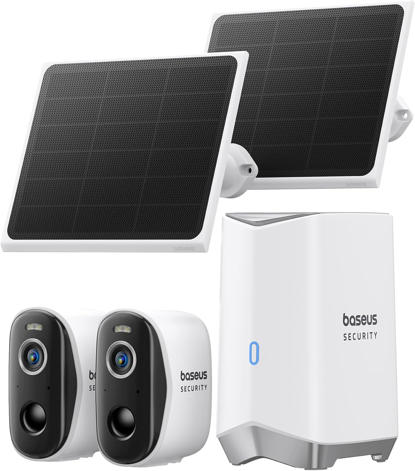 Baseus Solar Security Cameras Wireless Outdoor N1 2-Cam Kit