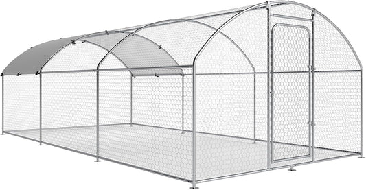 Outdoor Walk-in Large Metal Chicken Coop for Farm Animals