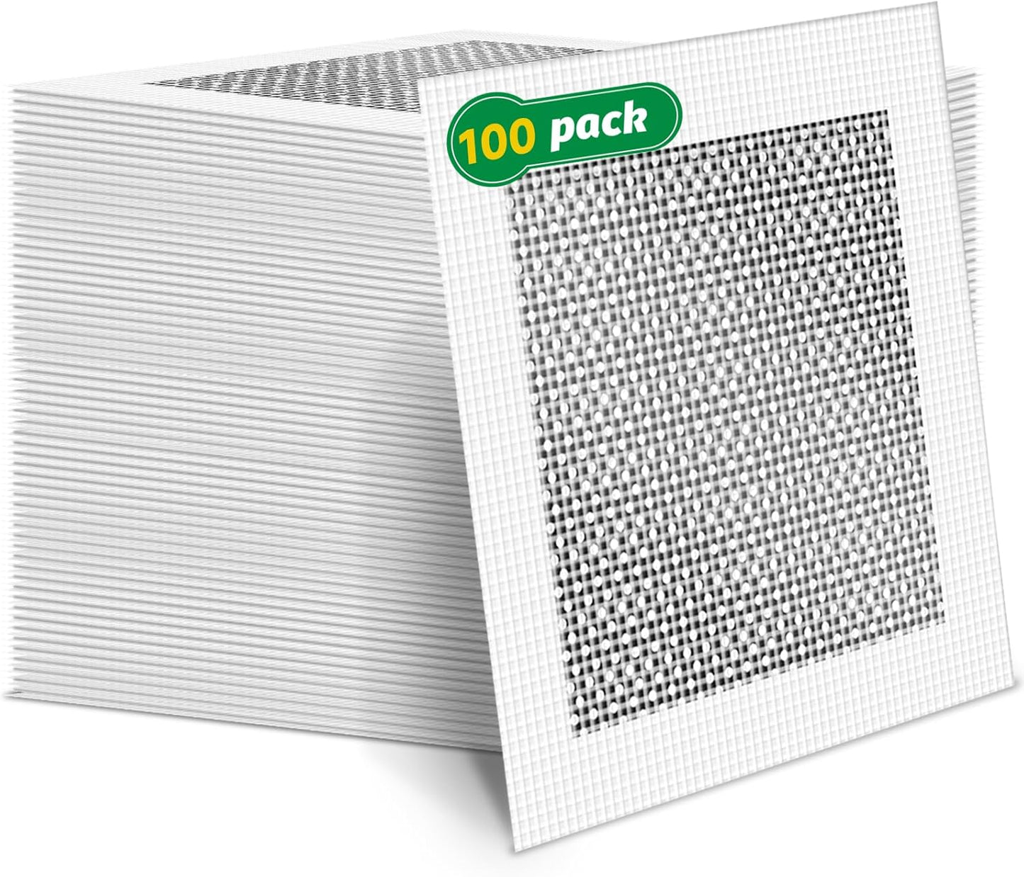 100Pcs 6 Inch Drywall Patch Repair Kit for Easy Wall Fixes