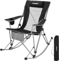 FUNDANGO Rocking Camping Chair - High Mesh Back Portable Rocker