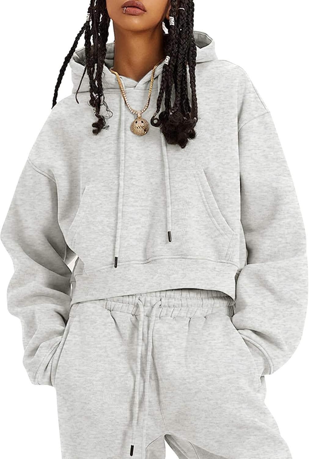 Kissonic Women's Fleece Jogger Sets for Cozy Comfort and Style