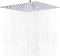 NearMoon Rain Shower Head 16 in Square Rainfall - High Flow Chrome
