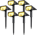 AloftSun Solar Motion Sensor Outdoor Spotlights - Bright Warm White
