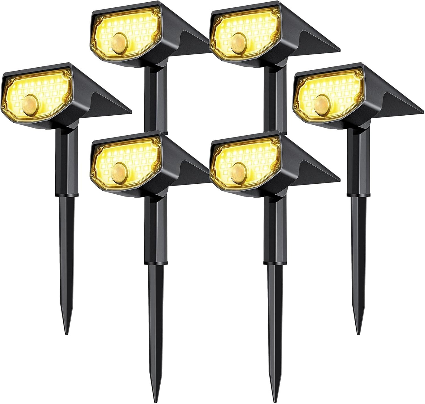 AloftSun Solar Motion Sensor Outdoor Lights for Your Garden