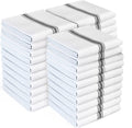 Zeppoli Classic Kitchen Towels 30 Pack - Durable Absorbent Dish Towels