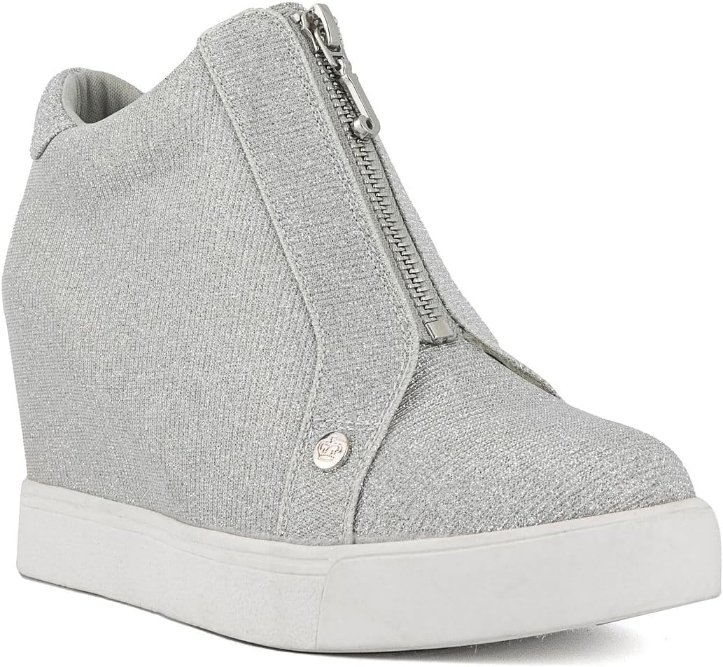 Juicy Couture Women's Platform Wedge Sneakers for Casual Style