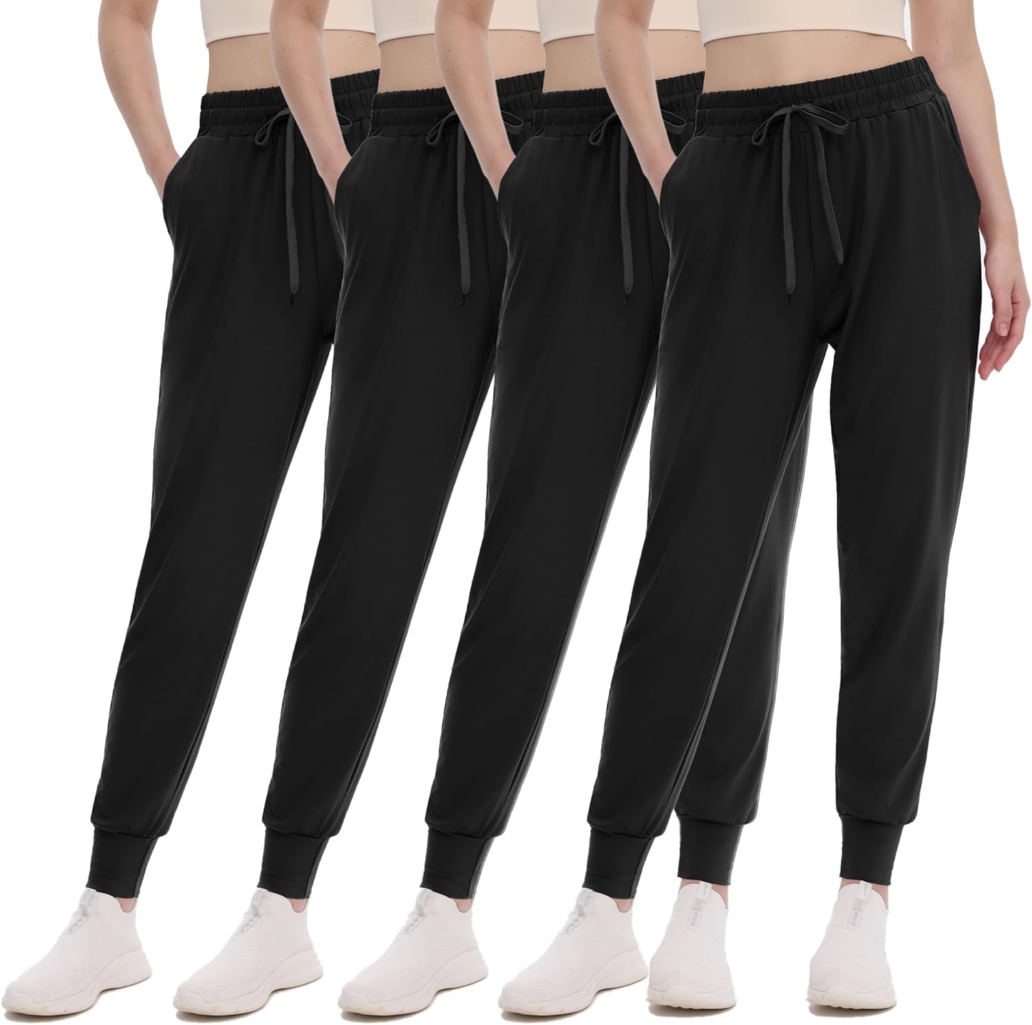 GAYHAY Joggers for Women with Pockets - Lightweight Sweatpants