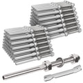 1/8in Cable Railing Swage Threaded Stud 100 Pack - Marine Grade T316