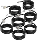 50FT Outdoor Extension Cord with 6 Outlets for All Seasons