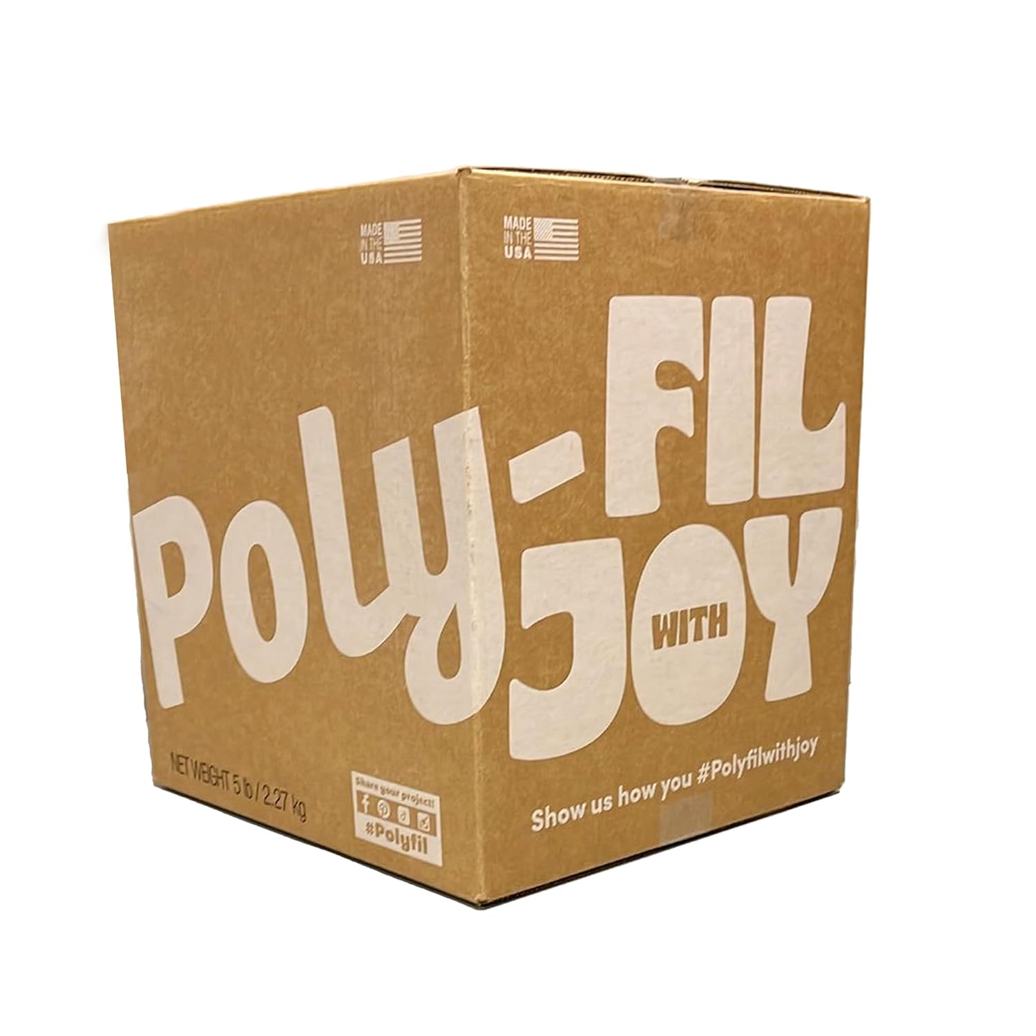 Poly-Fil Premium Polyester Fiber Fill for Pillows and Toys