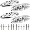 Boat Cleat 5in 6in 8in Stainless Steel Folding Cleats for Marine Use