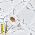 Drawer and Shelf Liner for Kitchen Cabinet - Non-Slip Gold Marble